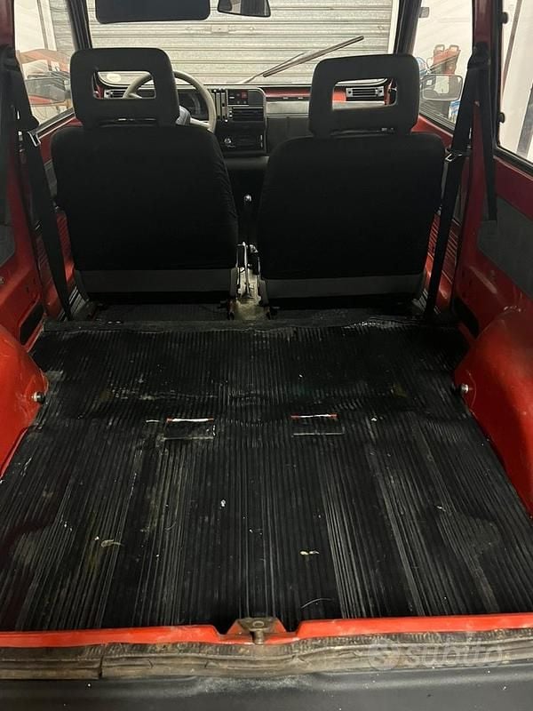 Usata Fiat Panda 1987 Rosso Berlina