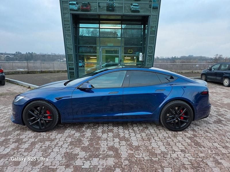 Usata Tesla Model S Plaid 759 kW (1033 CV) 2024 Blu Utilitaria
