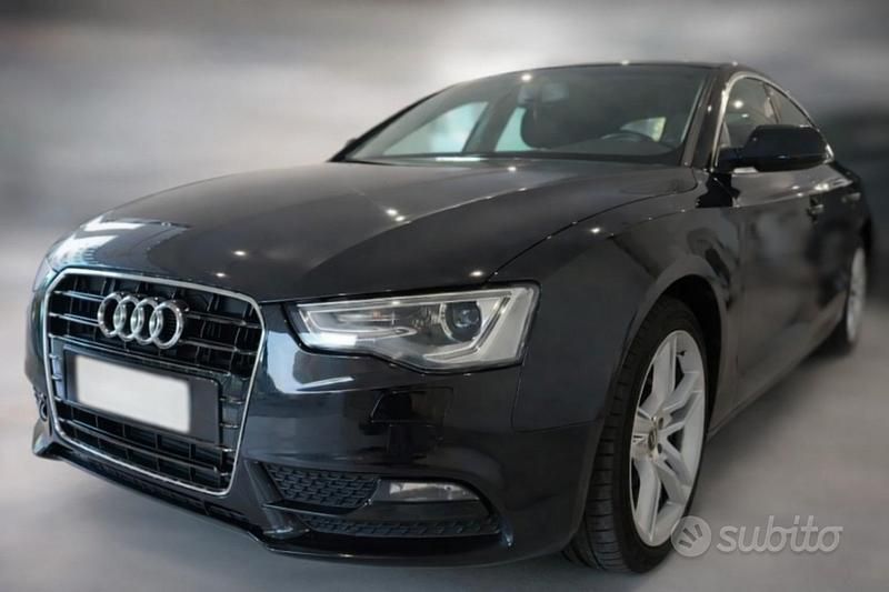 Usata Audi A5 Sportback Sport 177 CV (130 kW) 2014 Nero Utilitaria