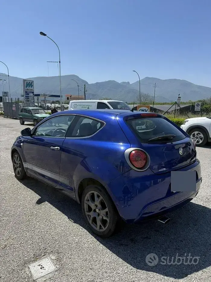 Usata Alfa Romeo MiTo 95 CV (69 kW) 2009 Blu Utilitaria