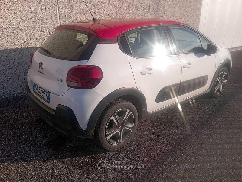 Usata Citroën C3 PureTech 82 CV (60 kW) 2017 Bianco Berlina