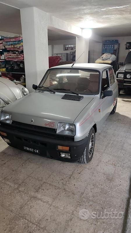 Grigio Usata 1982 Renault R5 Due volumi | 16.500 € - Immagine 1/4