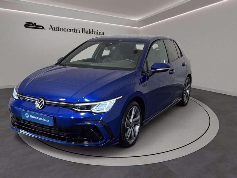 Usata VW Golf VIII R-line 150 CV (110 kW) 2023 Lapiz blue metallizzato Berlina