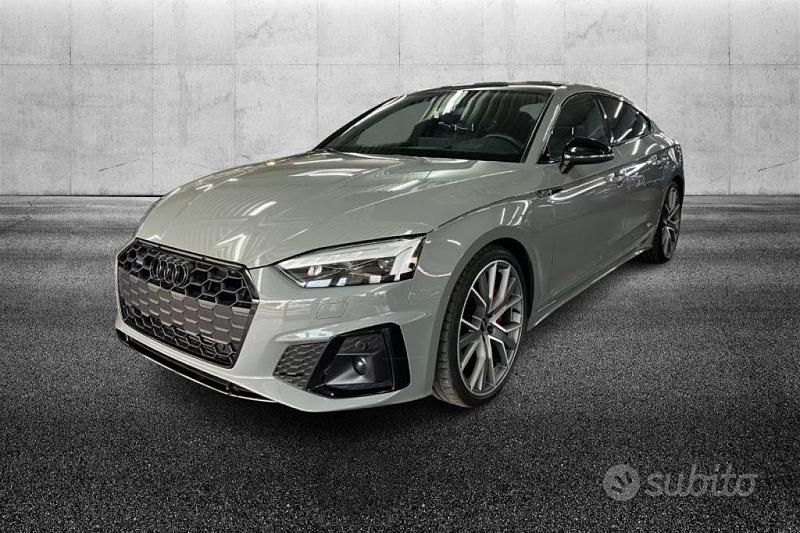 Usata Audi A5 S-Line 231 CV (169 kW) 2020 Grigio metallizzato Coupé