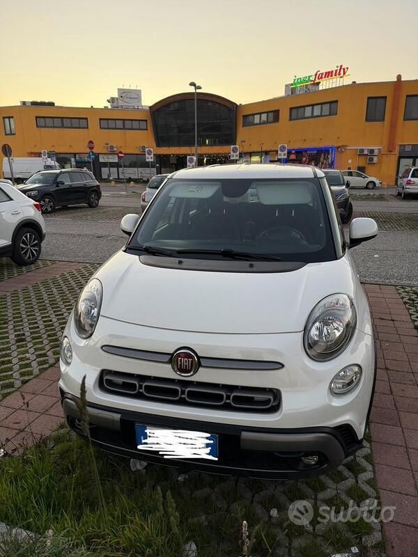 Usata Fiat 500L Cross 95 CV (69 kW) 2021 Bianco Monovolume
