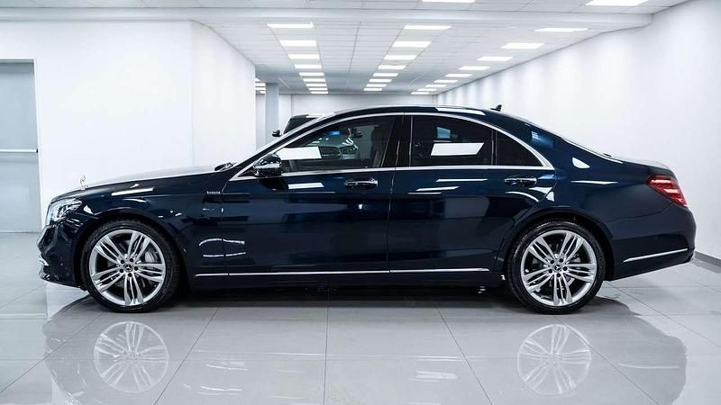 Usata Mercedes S400 Premium Plus 340 CV (250 kW) 2019 Blu metal perlato Berlina