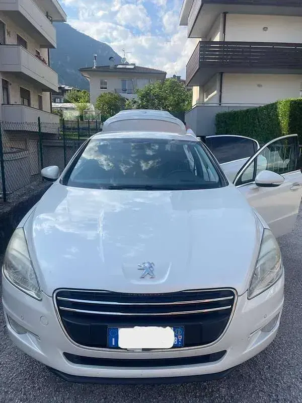 Usata Peugeot 508 Allure 163 CV (119 kW) 2012 Bianco Berlina