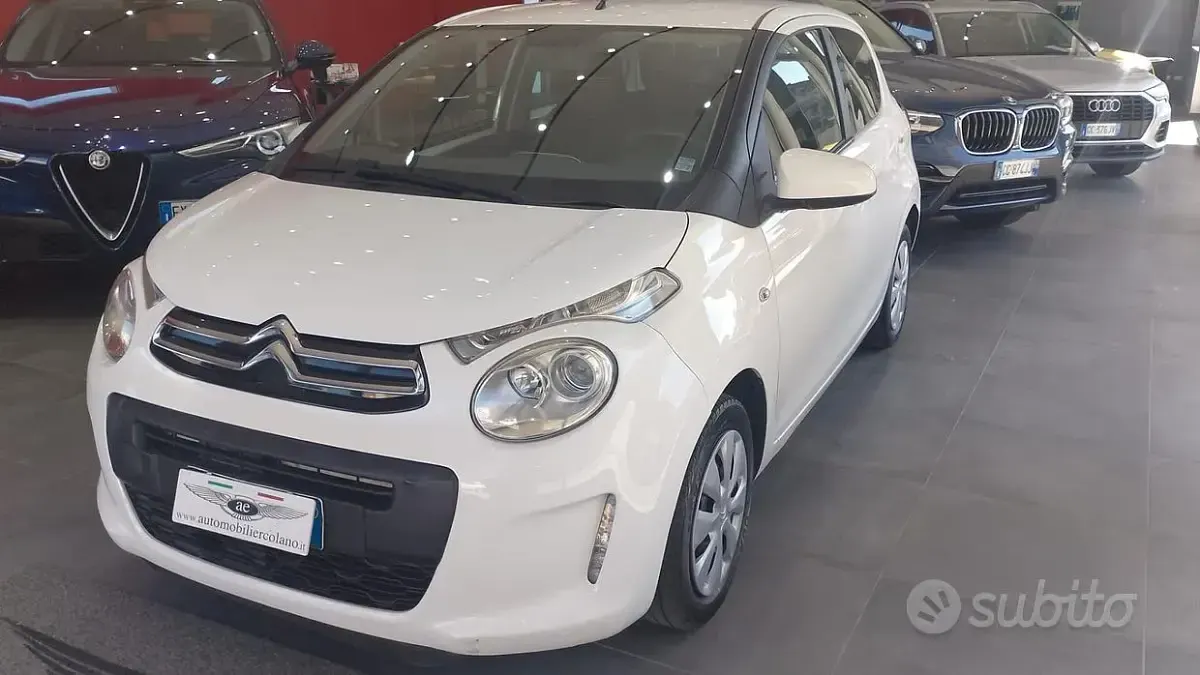 Usata Citroën C1 Feel 69 CV (50 kW) 2016 Bianco Utilitaria