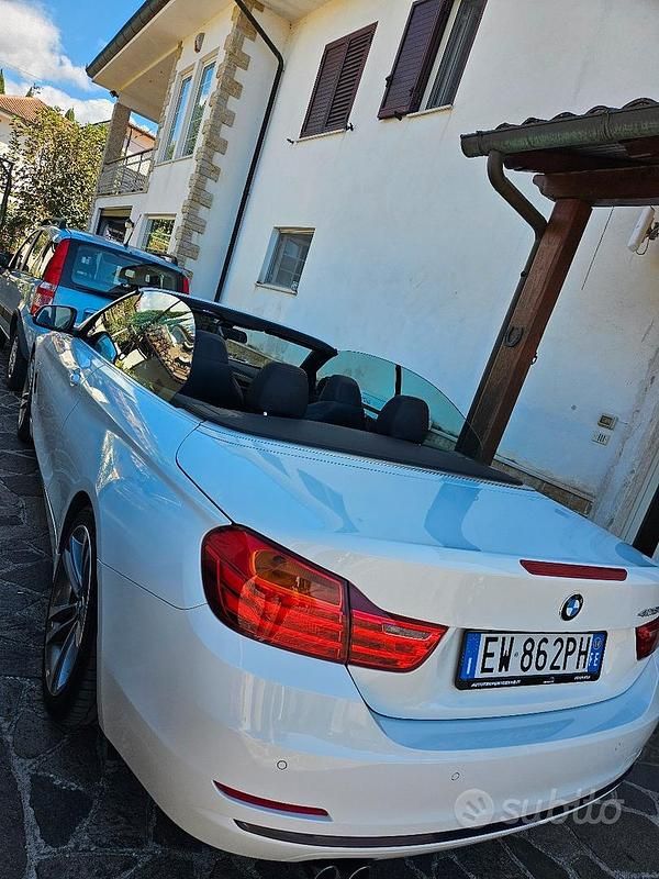 Usata BMW 428 M Sport 245 CV (180 kW) 2014 Bianco Cabrio
