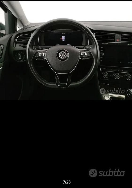 Usata VW Golf VII Executive 115 CV (84 kW) 2020 Nero Berlina