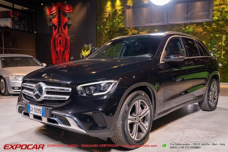 Usata Mercedes GLC220 Premium 194 CV (142 kW) 2020 Nero SUV