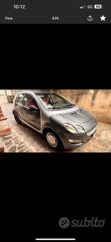 Usata Smart ForFour 2004 Grigio Utilitaria
