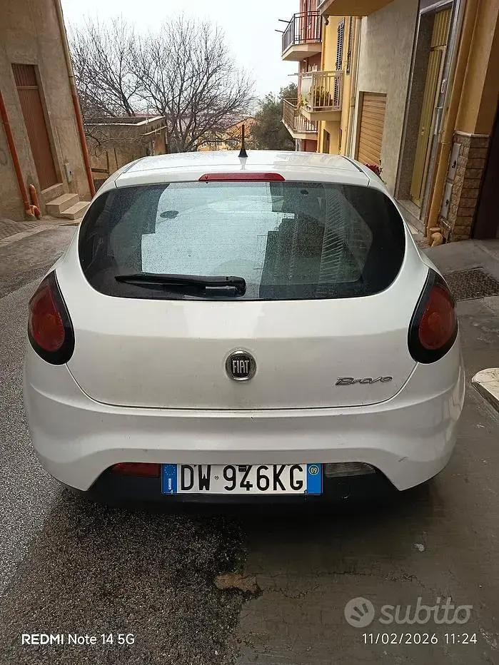 Usata Fiat Bravo 105 CV (77 kW) 2009 Bianco Utilitaria