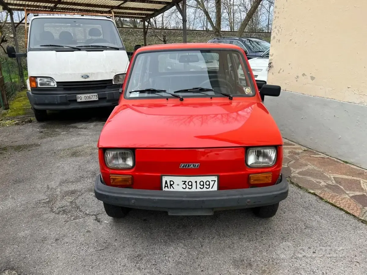 Usata Fiat 126 23 CV (16 kW) 1970 Rosso Utilitaria