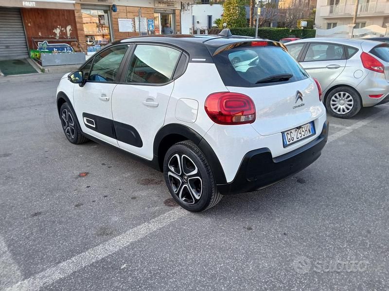 Usata Citroën C3 75 CV (55 kW) 2021 Bianco Utilitaria