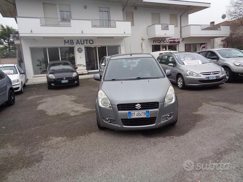 Usata Suzuki Splash GLS 65 CV (47 kW) 2009 Grigio Utilitaria