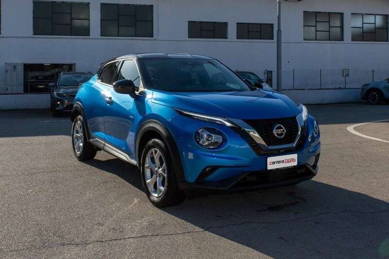 Azzurro Usata 2021 Nissan Juke N-Connecta SUV | 17.500 € (Buon prezzo) - Immagine 1/4