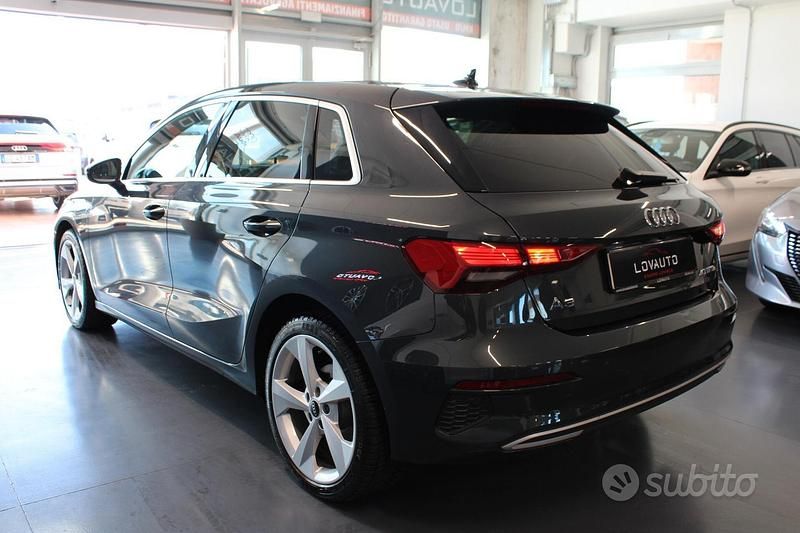Usata Audi A3 Advanced 204 CV (150 kW) 2022 Grigio Berlina