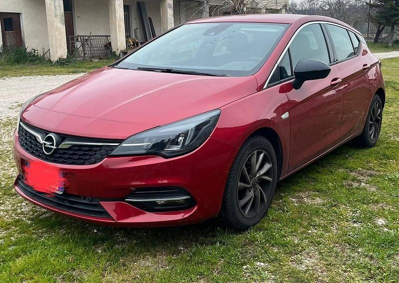 Usata Opel Astra 122 CV (89 kW) 2021 Rosso Berlina
