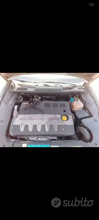 Usata Alfa Romeo 166 175 CV (128 kW) 2003 Grigio Berlina