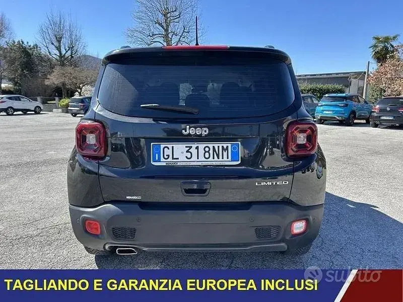 Usata Jeep Renegade Limited 131 CV (96 kW) 2021 Nero SUV