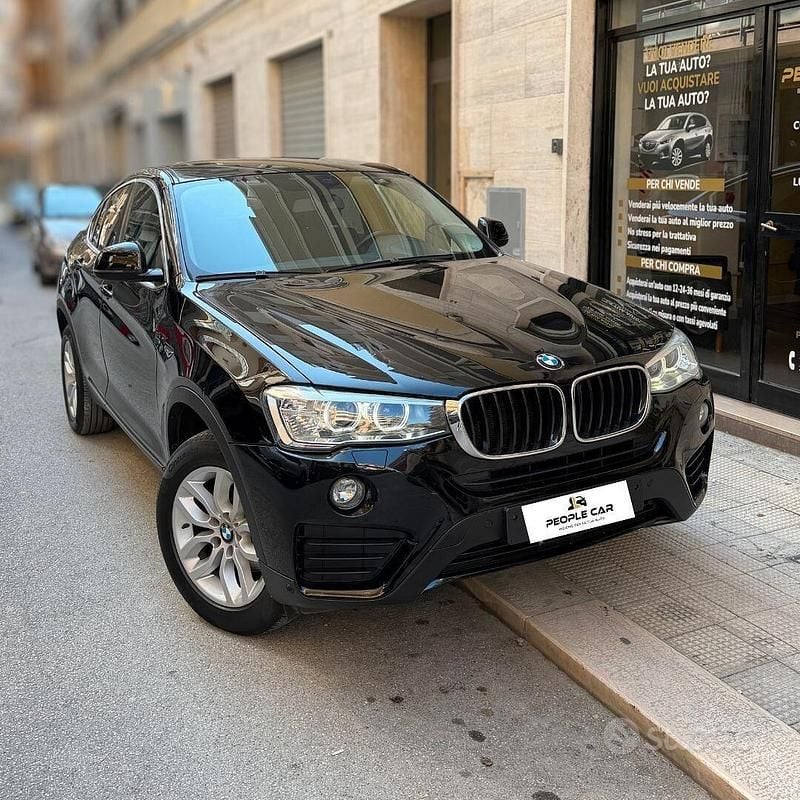 Usata BMW X4 xLine 190 CV (139 kW) 2016 Nero SUV