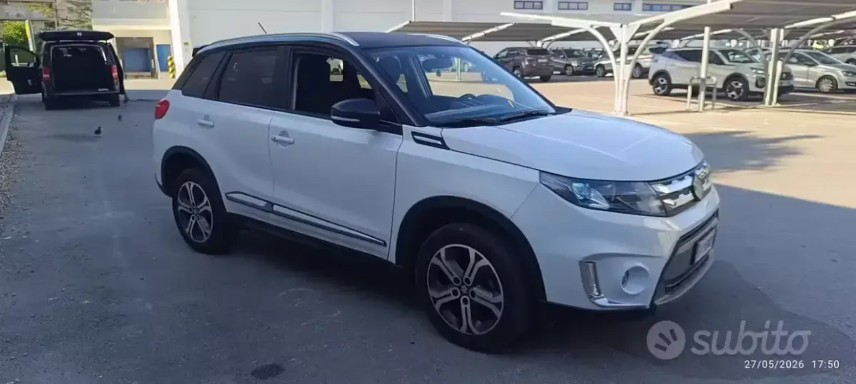Usata Suzuki Vitara Exclusive 120 CV (88 kW) 2016 Bianco SUV