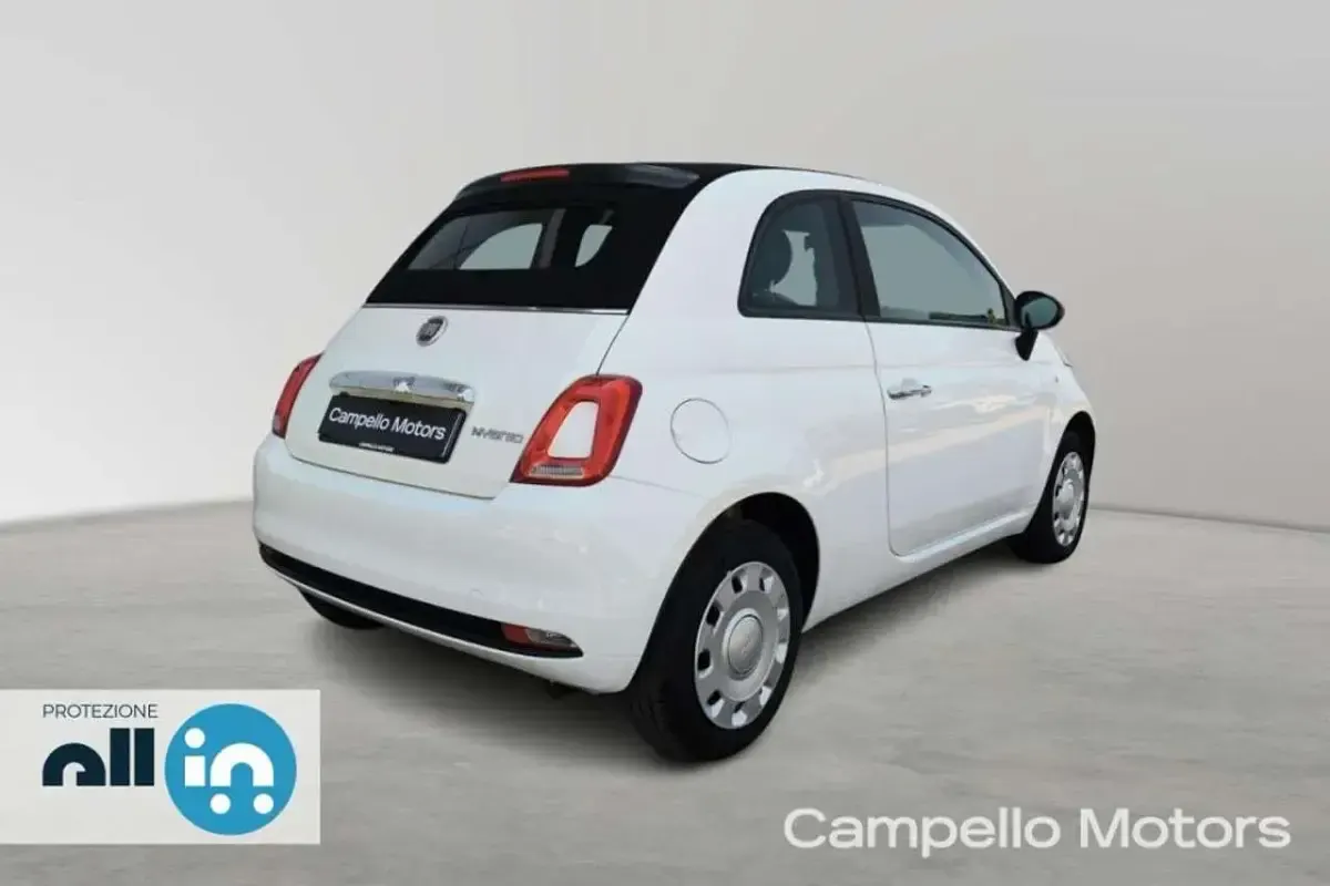 Usata Fiat 500C 69 CV (50 kW) 2023 Bianco Cabrio