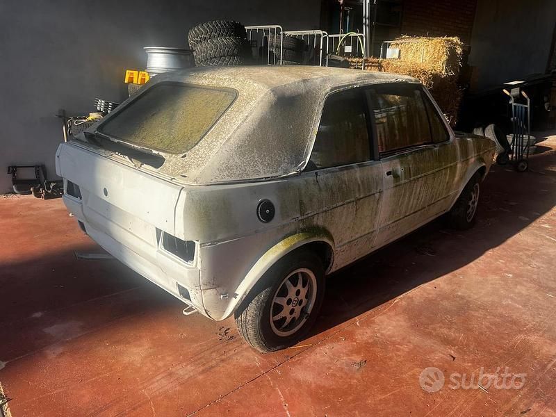 Usata VW Golf I 1982 Bianco Utilitaria
