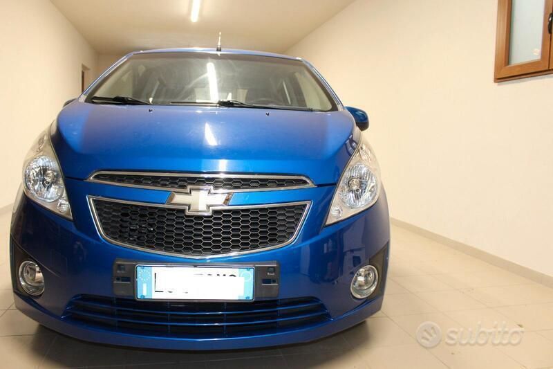 Usata Chevrolet Spark 68 CV (50 kW) 2011 Blu/azzurro Utilitaria