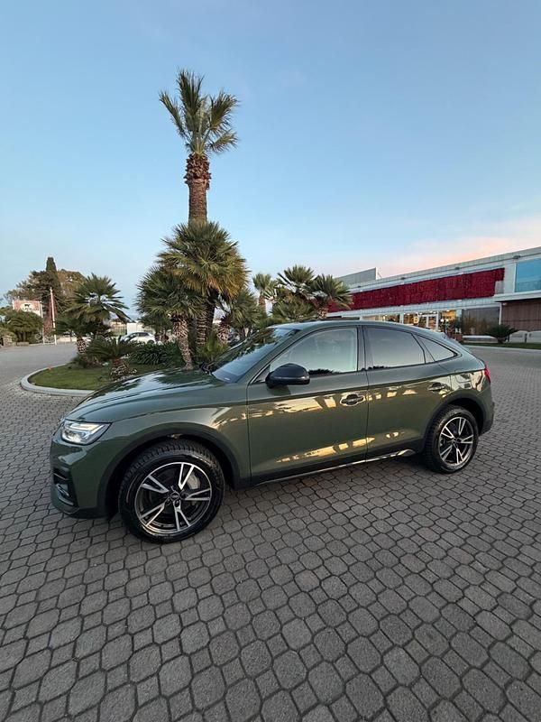 Usata Audi Q5 265 CV (194 kW) 2021 Verde SUV