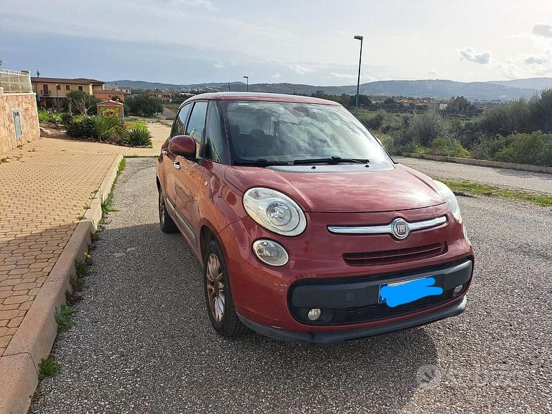 Usata Fiat 500L 85 CV (62 kW) 2012 Rosso Monovolume