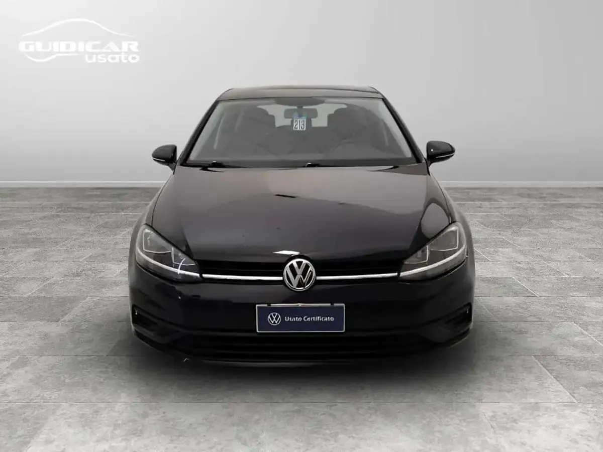 Usata VW Golf VII Trendline 90 CV (66 kW) 2017 Nero Berlina