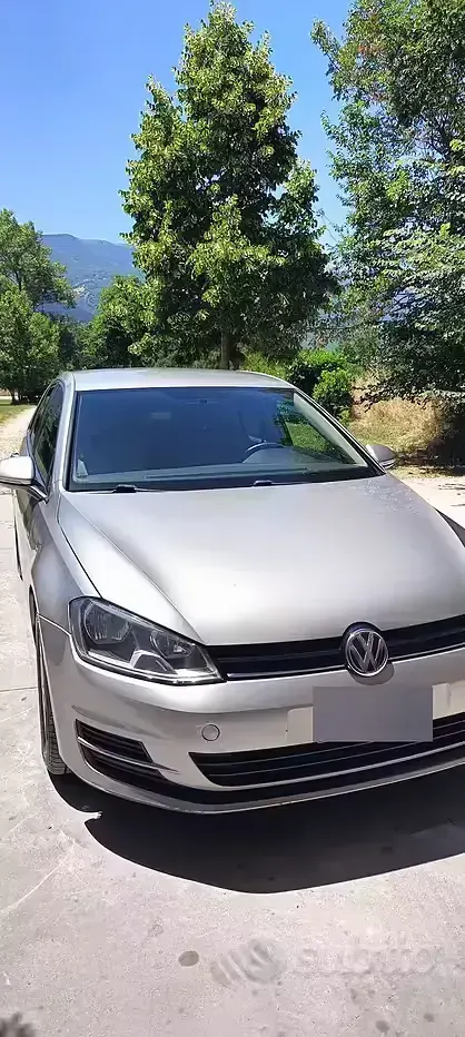 Usata VW Golf VII 105 CV (77 kW) 2014 Grigio Berlina