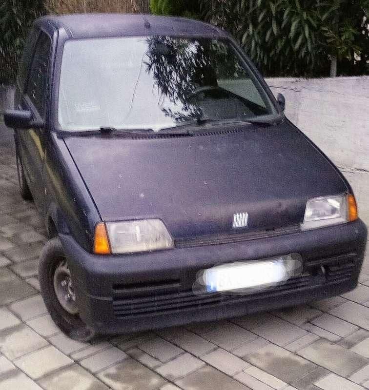 Usata Fiat Cinquecento 39 CV (28 kW) 1998 Nero Utilitaria