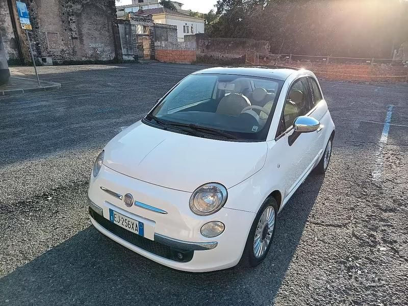 Usata Fiat 500 69 CV (50 kW) 2011 Bianco Berlina