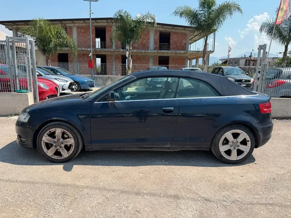 Usata Audi A3 Cabriolet 140 CV (102 kW) 2009 Bluazzurro Cabrio