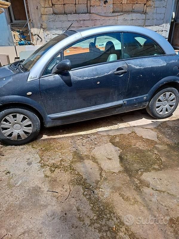 Usata Citroën C3 Pluriel 2005 Grigio Cabrio