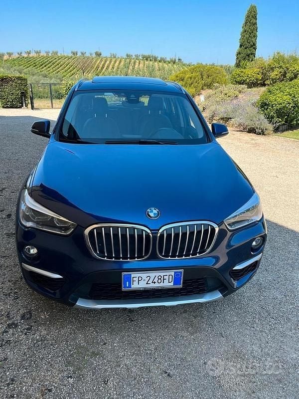 Usata BMW X1 150 CV (110 kW) 2018 Blu SUV