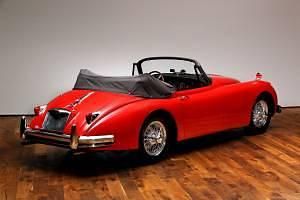 Usata Jaguar XK 190 CV (139 kW) 1958 Rosso Cabrio