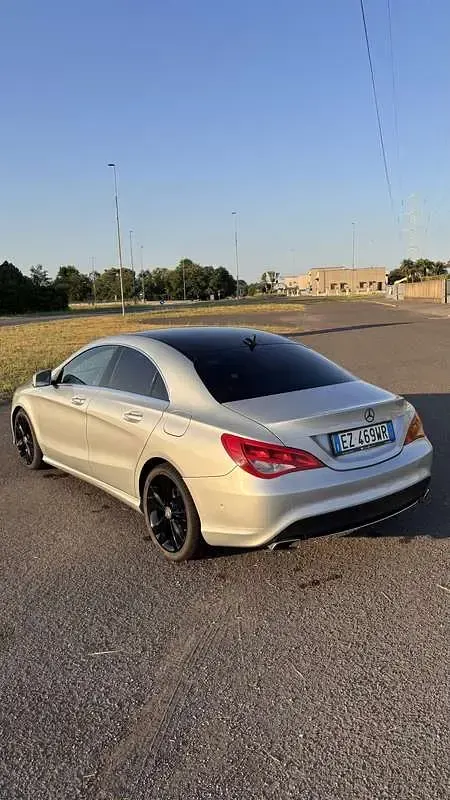 Usata Mercedes CLA220 177 CV (130 kW) 2015 Grigio Coupé