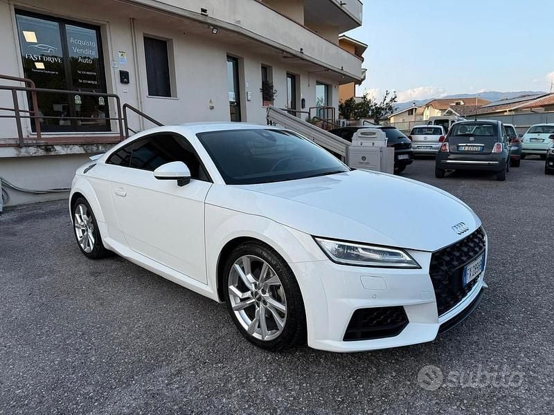 Usata Audi TT 245 CV (180 kW) 2019 Bianco Coupé