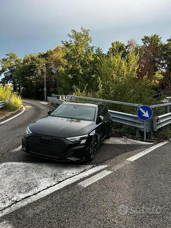 Usata Audi A3 S-Line 150 CV (110 kW) 2023 Nero Berlina