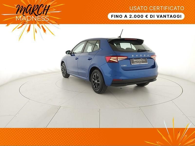Usata Skoda Fabia 80 CV (58 kW) 2024 Blu race metallizzato Utilitaria