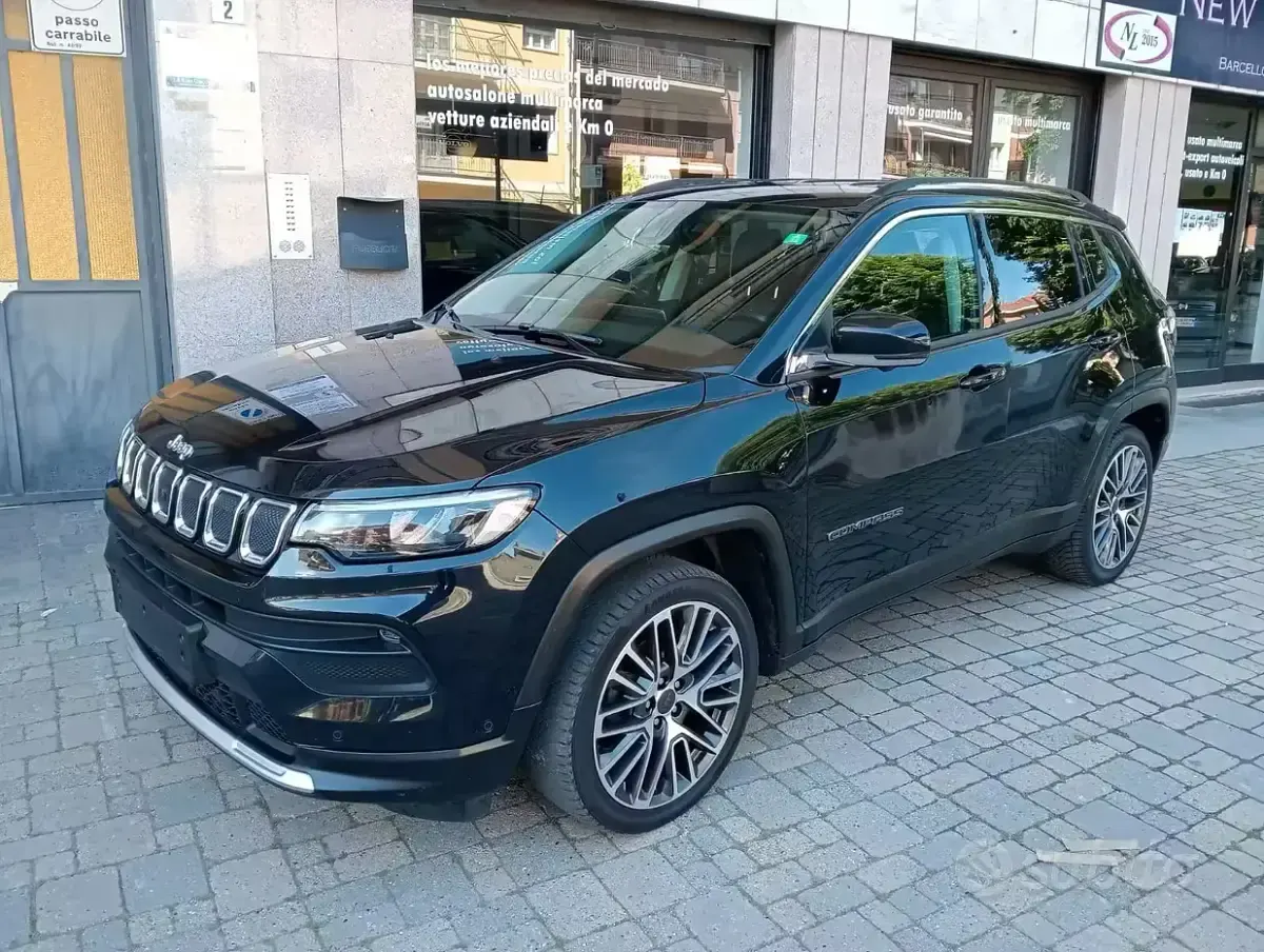 Usata Jeep Compass Limited 131 CV (96 kW) 2021 Nero SUV