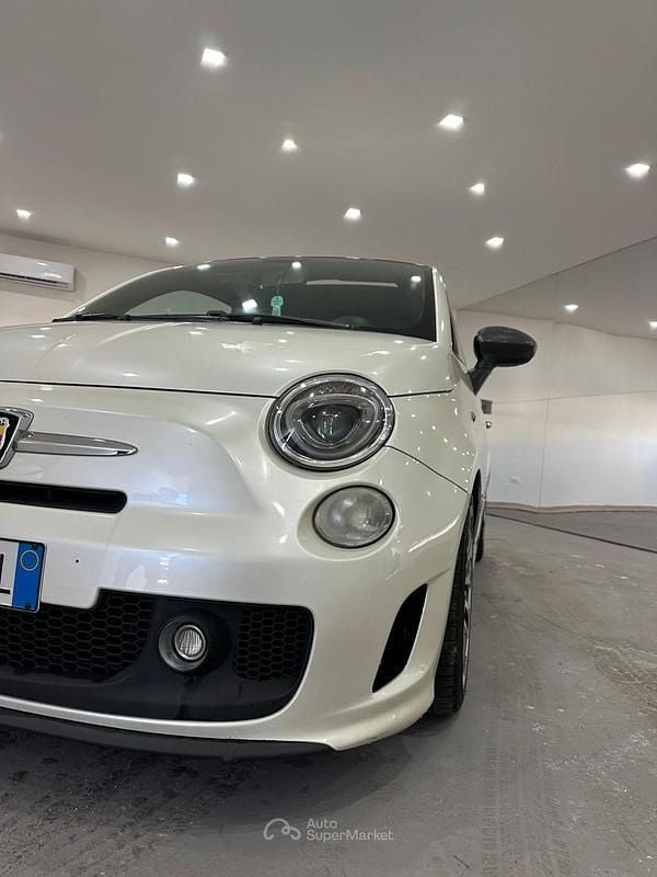 Usata Abarth 500 135 CV (99 kW) 2010 Bianco Berlina