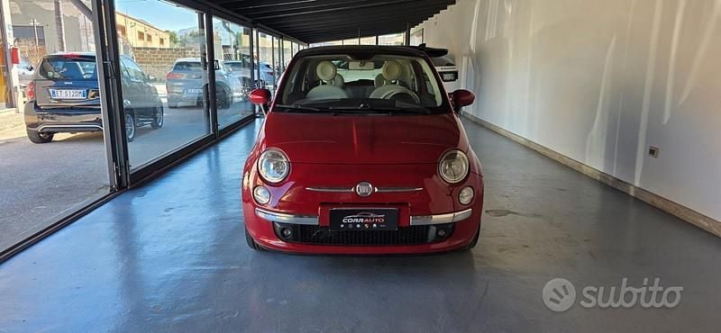 Usata Fiat 500 Lounge 95 CV (69 kW) 2014 Rosso Berlina