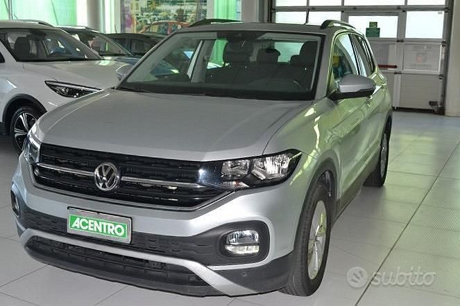Grigio Usata 2020 VW T-Cross SUV | 17.900 € (Buon prezzo) - Immagine 1/4