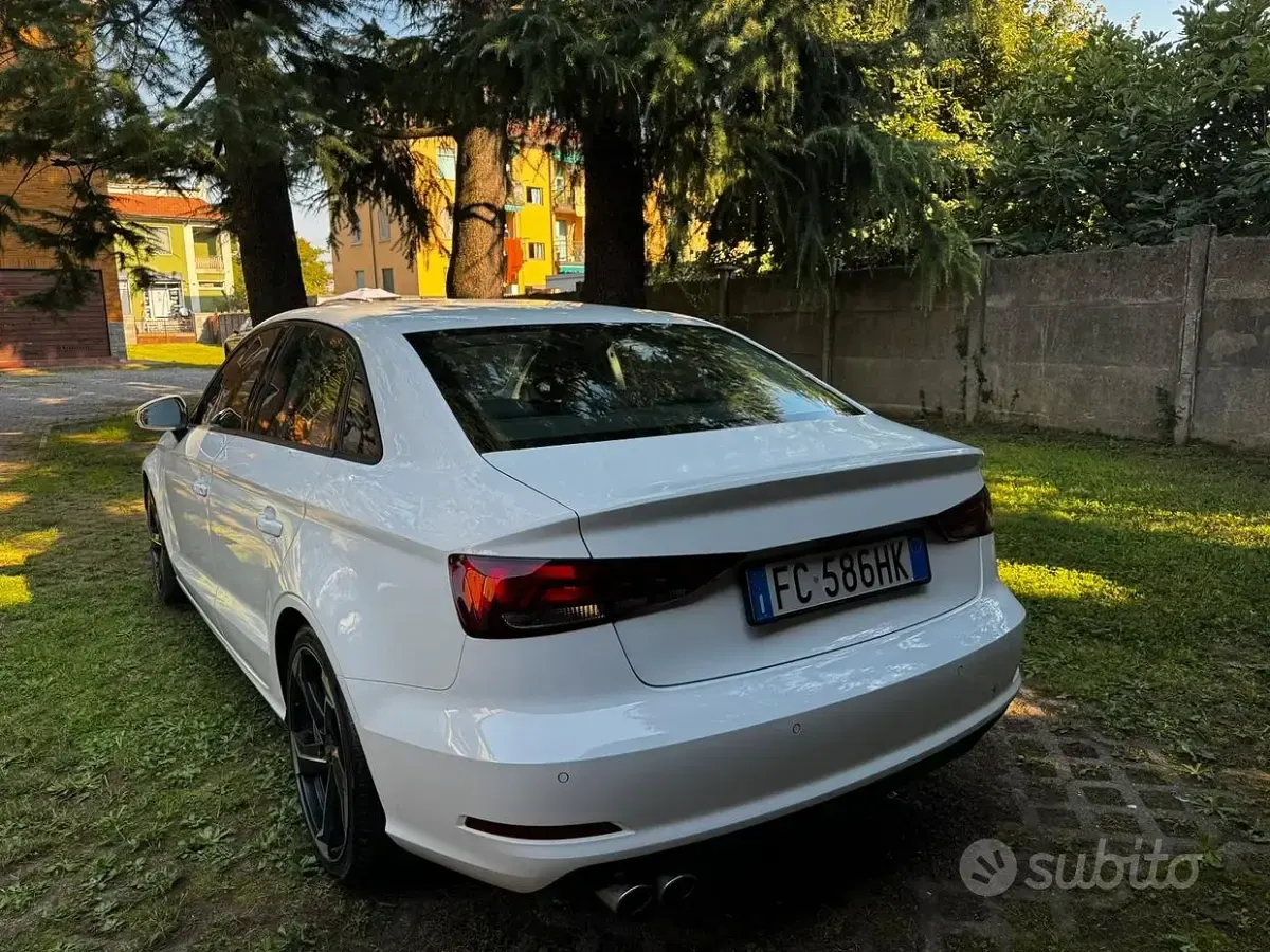 Usata Audi A3 Ambiente 150 CV (110 kW) 2016 Bianco Berlina