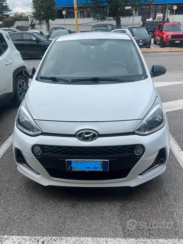 Usata Hyundai i10 Prime 69 CV (50 kW) 2019 Bianco Utilitaria